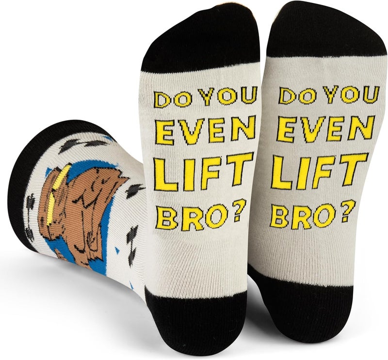 Lavley Funny Socks for Sports Fans and Players - Cool Novelty Gifts for Men, Women, & Teens - Image 1